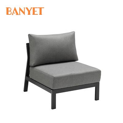 China Eco-freindly High Quality Outdoor Aluminum Living Seating Furniture Garden Sofa Set Event Sofa Furniture for sale