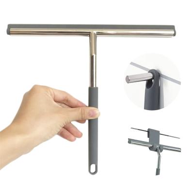 중국 Factory Supply Polished Stainless Steel Shower Squeegee Wiper for Shower Door window glass Tile Cleaner 판매용