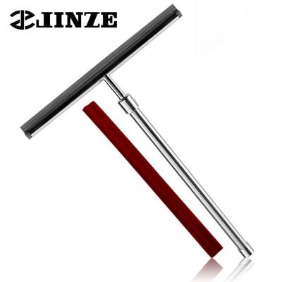 China EXTENDS to 23 INCHES Stainless Steel Shower Squeegee with TELESCOPING Handle for sale