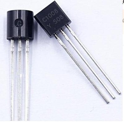 China High quality low price 2SC1008 new diode tube transistor C1008 2SC1008 TO-92 80V 0.7A 0.8W NPN for sale