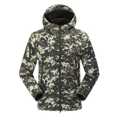 China Hot Selling New Men's Acid-resistant Jacket Military Tactical Camouflage Waterproof Cool Windproof Jacket for sale