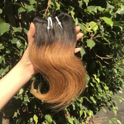 China High Quality 8Inch Body Wave Hair Bundle Of Body Wave Ombre Color Promotion Lower Prices for sale