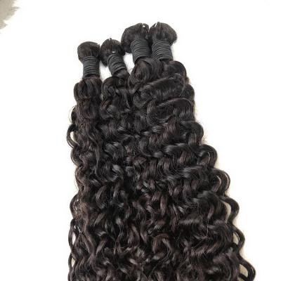 China 20inch Brazilian Straight Hair Water Wave Curly Hair Bundles for sale