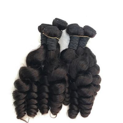 China Factory Direct Sale Good Quality 20inch Straight Peruvian Hair Loose Wave Curly Hair Bundles for sale