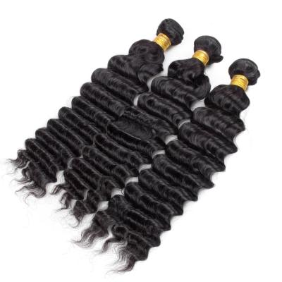 China Best Hair Bundles Indian Hair Extensions 100% Wholesale Deep Wave Hair Bundle for sale