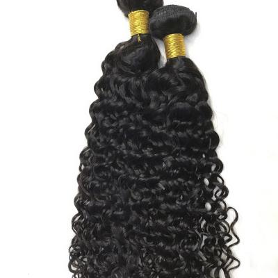 China Wholesale 100% Natural Curly Hair Color Bundles Best Indian Human Hair Water Wave Hair Bundles Extensions for sale