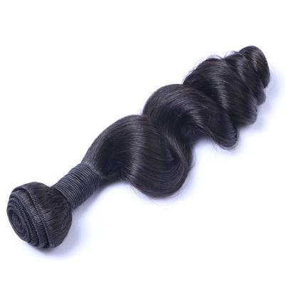 China Wholesale 100% Hair Best Human Hair Color Natural Loose Wave Hair Bundles Peruvian Human Cuticle Aligned Hair Bundle Extensions for sale