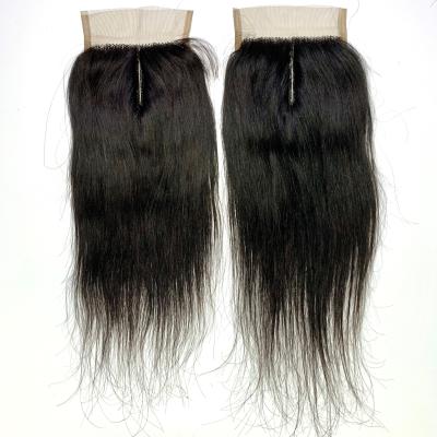 China Low MOQ Human Hair 4*1 Lace Front Wigs 100% Brazilian Human Hair Lace Black Silky Straight Wave Wigs 8 and 10 Inch T Lace Closure for sale