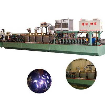 China food & Beverage Factory Welding Pipe End Roll Forming Machine Square Profiles Welding Pipe End Steel Roll Forming Machine for sale