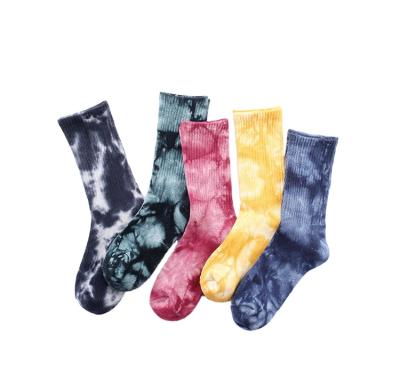 China Fashion Tie Dye QUICK DRY Custom Socks For Adults for sale