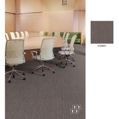 China Stain Resistant Removable Desk Nylon Commercial Modular Carpet Tiles Carpet And Tile for sale