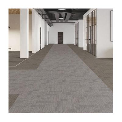 China Stain Resistant High Quality Carpet Tiles Flooring Commercial Office Carpet Tiles for sale