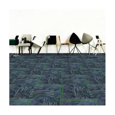 China Stain Resistant Washable Carpet Tiles Self Adhesive Modern Flooring Carpet Tiles for sale