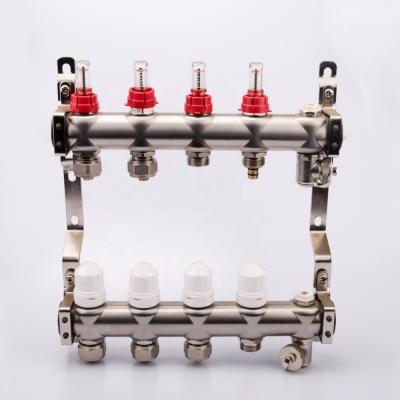 China Zhejiang Kaibeili new design traditional radiant heating manifold under floor heating manifold for sale