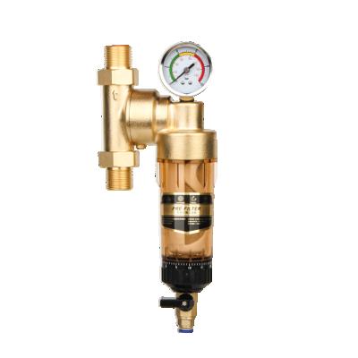 China RV Zhejiang Kaibeili Water Purification System Sediment Brass Pre-Filter With Home Water Self Cleaning RO Water Filter Pre Filter for sale