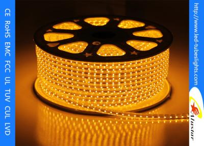 China SMD3528 5M 15W Yellow Automotive LED Strip /  LED Strip Lights Kitchen for sale