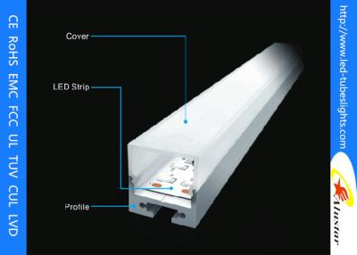 Cina La superficie ha montato 60 la luce lineare IP65 1500mm di w SMD 2835 LED per il magazzino in vendita