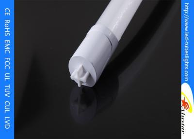 China Plastic + PCT8 18w LED Tube Light 4 Feet 1800lm , Residential LED Tube Lighting for sale