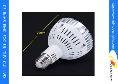 China 35w AL Plastic SMD LED Dimmable Spot Lights Bulb Replace 70w Metal Halide With Fan for sale