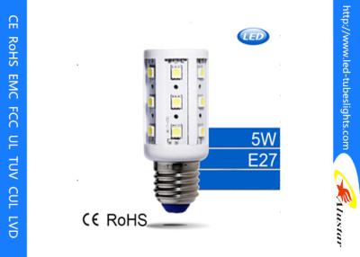 China Pure White SMD  E27 LED Corn Light  Bulbs 5W Ra80 For Cabinet , Store Decorative for sale