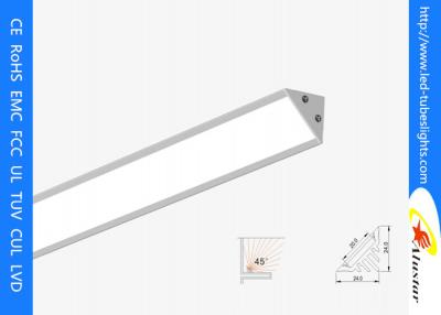 China IP44 calientan la luz de techo linear blanca del LED 24W para 2400lm residencial 0,92 PF Ra85 en venta