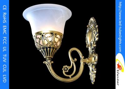 China European Style LED Wall Lamps For Indoor Decorating Gloden Painted Pattern for sale