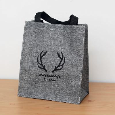 China Hot Selling Women Folding Tote Bag High Quality Color Tote Bag Pla Non Woven Non Woven Foldable Tote Bag for sale