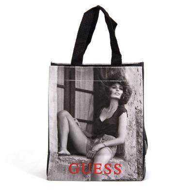 China Hot Selling Corn Nonwoven Waterproof Advertising Shopping Bag Folding Nonwoven Bag Can Be Customized for sale