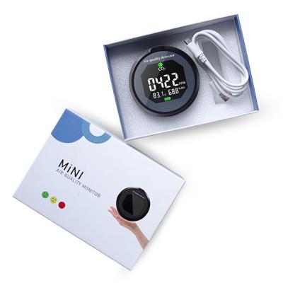 China Indoor 80 * 80 * 55 mm Air Quality Monitoring Pollution Testing Monitor for sale