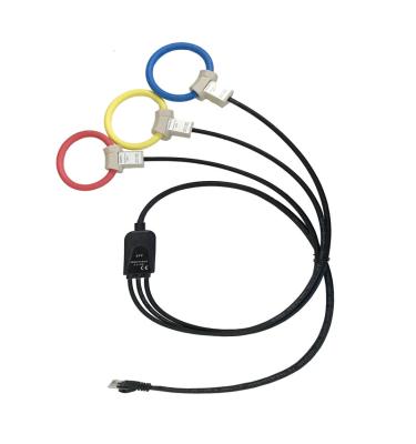 China Rogowski Flexible Coil Current Hot Selling Current Sensor with Integrated Integrator and RJ45/8Pin Connector for sale