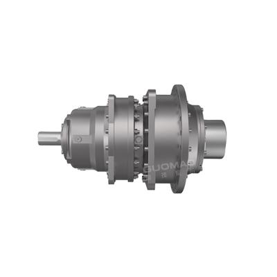 China Compact structure / high bearing speed / high efficiency soft iron transmission GX series malleable helical gear reducer power can be customized for sale