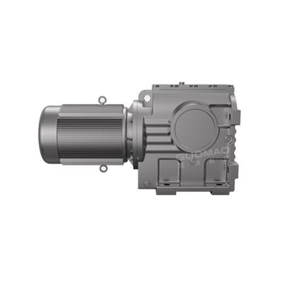 China All Industries GS Serial High Ratio Vertical Shaft Worm Gearbox Reducer Apply For Various Industry With Customized Voltage for sale