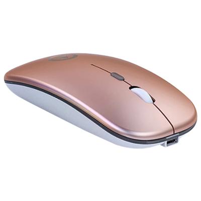 China Ultrathin Lithium Battery Rechargeable Colorful Optical 2.4Ghz Gaming Wireless Mouse for sale