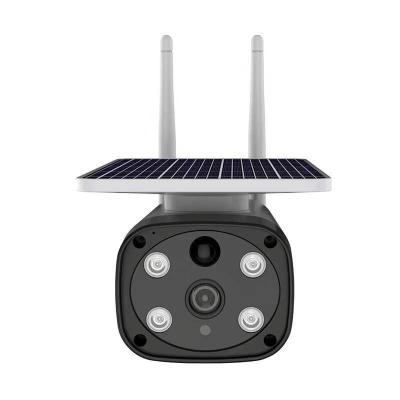 China Human Motion Tracking Outdoor Wireless Surveillance Camera 4G WIFI Solar Power Solar Power IP Camera for sale