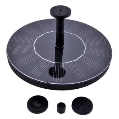 China Style Modern Hot Rotundity Floating Drift Pump for Garden and Rockery Pond Solar Power Fountain for sale