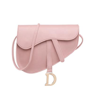 China PU Fashion D Letter Tassel Flap Closure Women Shoulder Bag Crossbody Bag Messenger Bag for sale