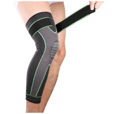 China 2021 Best Selling Adult Spandex Support Wave Band Knee Anti-Slip Protector Knee Pads for sale