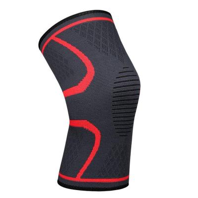 China Sports Protective Breathable Nylon Knee Pad Adult Fitness Knee Compression Sleeve Recycling Non-slip Support for sale