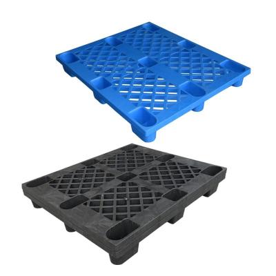 China One Sided Single Sided Disposable Stackable Economy Single Sided Stackable Black Way Shipping Plastic Pallet for sale