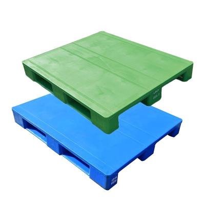 China New Virgin Material100% HDPE Single Faced Fiat Plastic Pallet Suitable For Pharmaceutical And Food Industry Use for sale