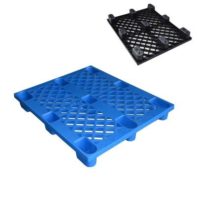 China Double Layered Low Price HDPE Anti-Slip Lightweight 9 Feet Pallet Plastic Supplier For One Time Export for sale