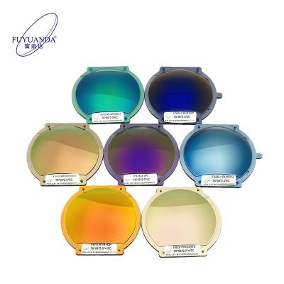 China UV400/420 Polarized PC Colored Polycarbonate Polarized Lens Polarized Mirror Coating Sunglass Lenses for sale