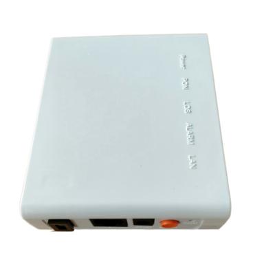 China Original Low Price Plastic Router Modem Ontario New 1 GE Port Fiber Optic Terminal EPON ONU for sale