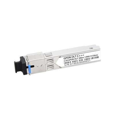 China Fast Delivery Fiber Optic Transceivers SFP Olt Class C++ C+++ Gpon Onu Olt SFP Pon Optical Module for sale