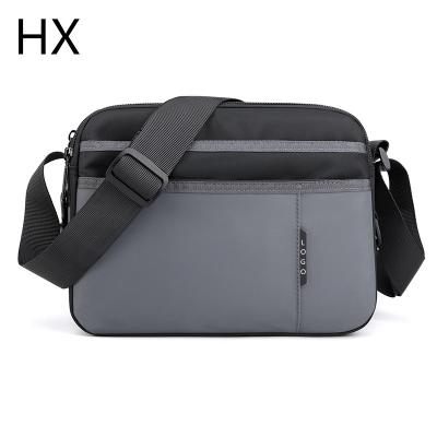 China Wholesale Custom Fashion Print Business Water Proof Cheap Slanted Shoulder Cross - Body Messenger Bags For Men for sale