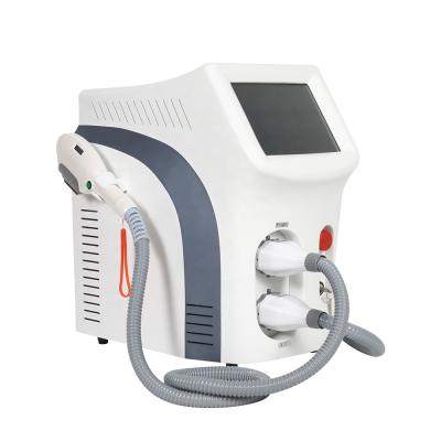 China Skin Tightening 2 Heads SHR Elight Professional Laser 480nm/530nm/640nm Skin Tightening Face Lifitng IPL Laser Hair Removal Machine for sale