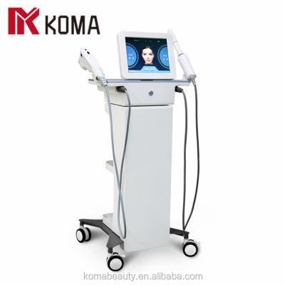 China 2021 Anti-Puffiness Koma Hot Sale Beauty Salon Facial And Body Lifting 2 In 1 HIFU Vaginal Rejuvenation for sale