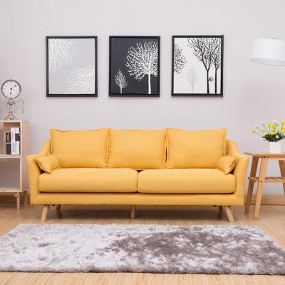 China Hot Sale Adjustable Comfortable Living Room Sofa Set Luxury Furniture (other) Three Seater Fabric Sofa for sale