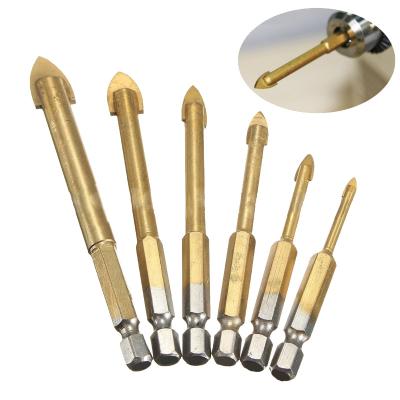 China Drilling Hole in Tile Factory Price Glass Drills for Tile Wall Glass Ceramic Bricks Drilling for sale