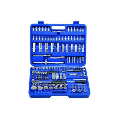 China For Mechanic Repair 171 PCS Tools Metric And Standard 1/4 3/8 Socket Set And 1/2 Bit Socket Set Universal For Diy Car Motorcycle Repair for sale